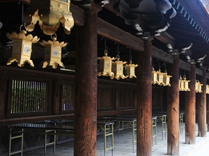 Corridor of Kitano Tenmangu