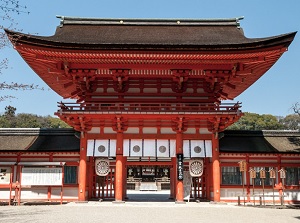 Roumon in Shimogamo Shrine