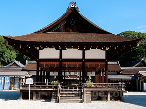 Buden in Shimogamo Shrine