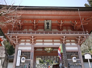 Niomon gate in Kurama-dera