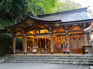 Main shrine in Hongu of Kifune Shrine