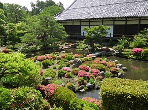 Houjou and Fuyouchi in Toji-in