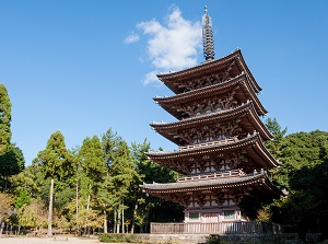 Five-story pagoda in Daigoji