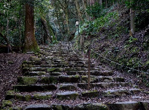 Mountain trail to Kami-Daigo