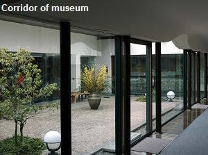 Corridor of the Tale of Genji Museum