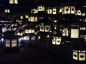 Lantern lighting event in Kasuga-taisha