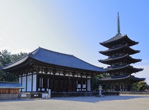 Tokondo and Five-story pagoda in Kofukuji