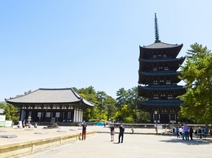 Tokondo and Five-story pagoda in Kofukuji