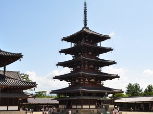 Five-story pagoda of Horyuji