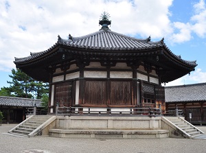 Yumedono in To-in Garan of Horyuji