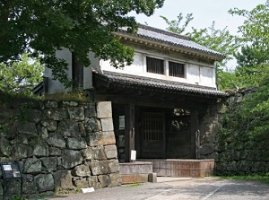 Okaguchi-mon of Wakayama Castle