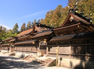 Main shrine of Kumano Hongu Taisha