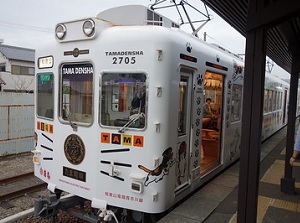 Tama train (Tama Densha) of Wakayama Dentetsu