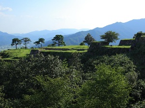 Main part of Takeda Castle