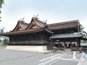 Main shrine of Kibitsu Shrine