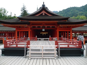 Main shrine of Itsukushima Shrine