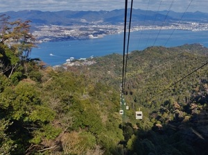 Ropeway to Misen in Miyajima