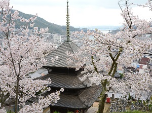 Three-story pagoda of Ten-neiji in Onomichi