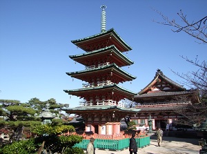Five-storied pagoda of Kosanji