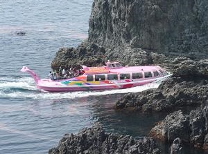Pleasure boat of Oumijima