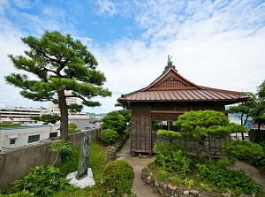 Japanese garden on Former Akita Company Building