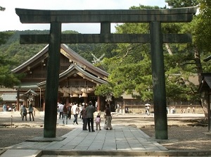 Entrance of the precinct of Izumo-taisha
