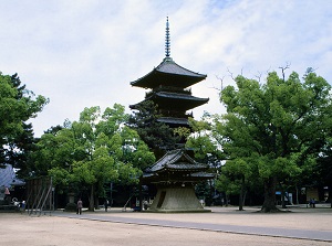 Five-story pagoda in Zentsuji