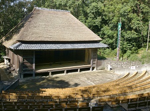 Kabuki theater in Shikoku-mura
