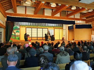 Ningyo-Joruri theater in Awa Jurobe Mansion