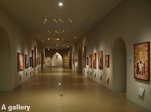 A gallery in Otsuka Museum of Art