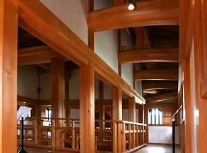 Inside of Ozu Castle