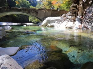 Stream around Goshiki-gawara