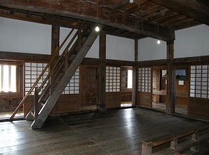 Inside of Uwajima Castle