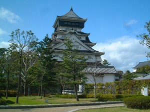 Castle tower of Kokura Castle