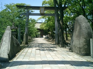 Yasaka Shrine in Kokura Castle