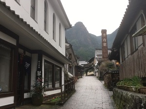 Okawachiyama district in Imari city