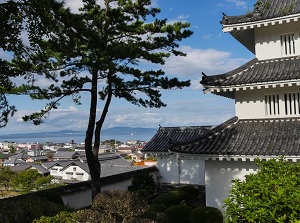 View from Shimabara Castle