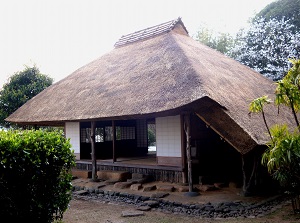 Tea house in Matsuura Historical Museum in Hirado
