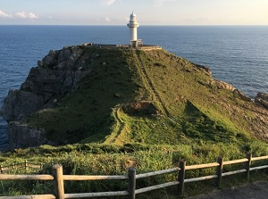 Lighthouse of Cape Osezaki in Fukue Island