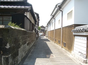 Street of Nioza in Usuki city