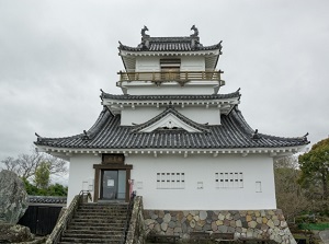 Castle tower of Kitsuki Castle