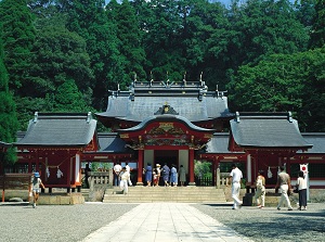 Main shrine of Kirishima-jingu