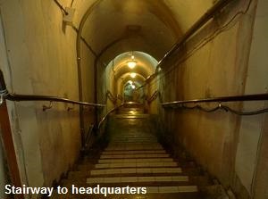 Stairway to Former Japanese Naval Underground Headquarters