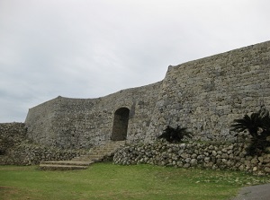 Stone wall of Nakagusuku Castle