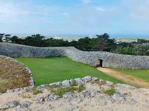 An enclosure of Zakimi Castle