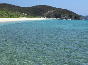 Ama beach in Zamami Island