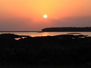 Sunset in Kume Island